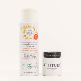 Foto 4 | Protector Solar En Barra Attitude, Mineral Sin Plástico, Spf30, 30 Ml - Venta Internacional.