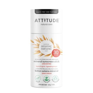 Foto 1 | Protector Solar En Barra Attitude, Mineral Sin Plástico, Spf 30, 90 Ml - Venta Internacional.