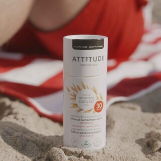 Foto 4 | Protector Solar En Barra Attitude, Mineral Sin Plástico, Spf 30, 90 Ml - Venta Internacional.