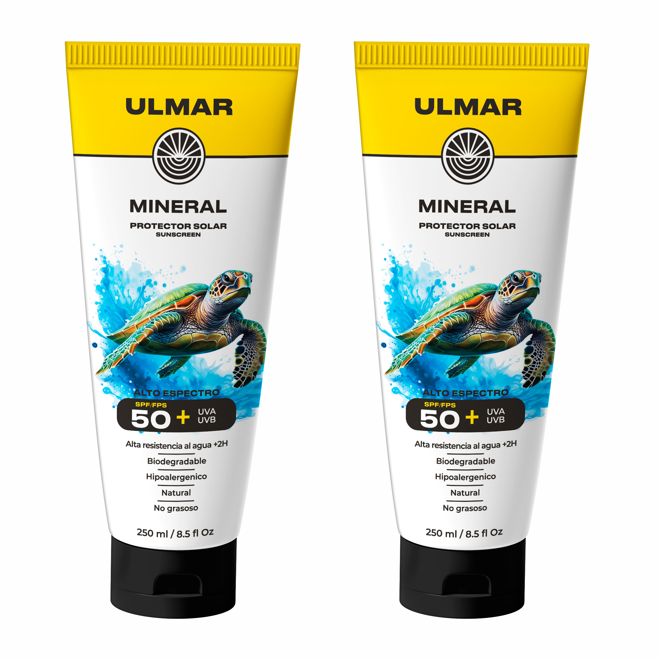 Foto 1 | Pack Duo Protector Solar Mineral Ulmar Fps50 Familiar 250ml 2pzs