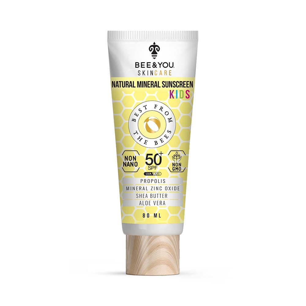 Foto 1 | Protector Solar Bee & You Kids 100% Natural Spf 50 80 Ml - Venta Internacional.