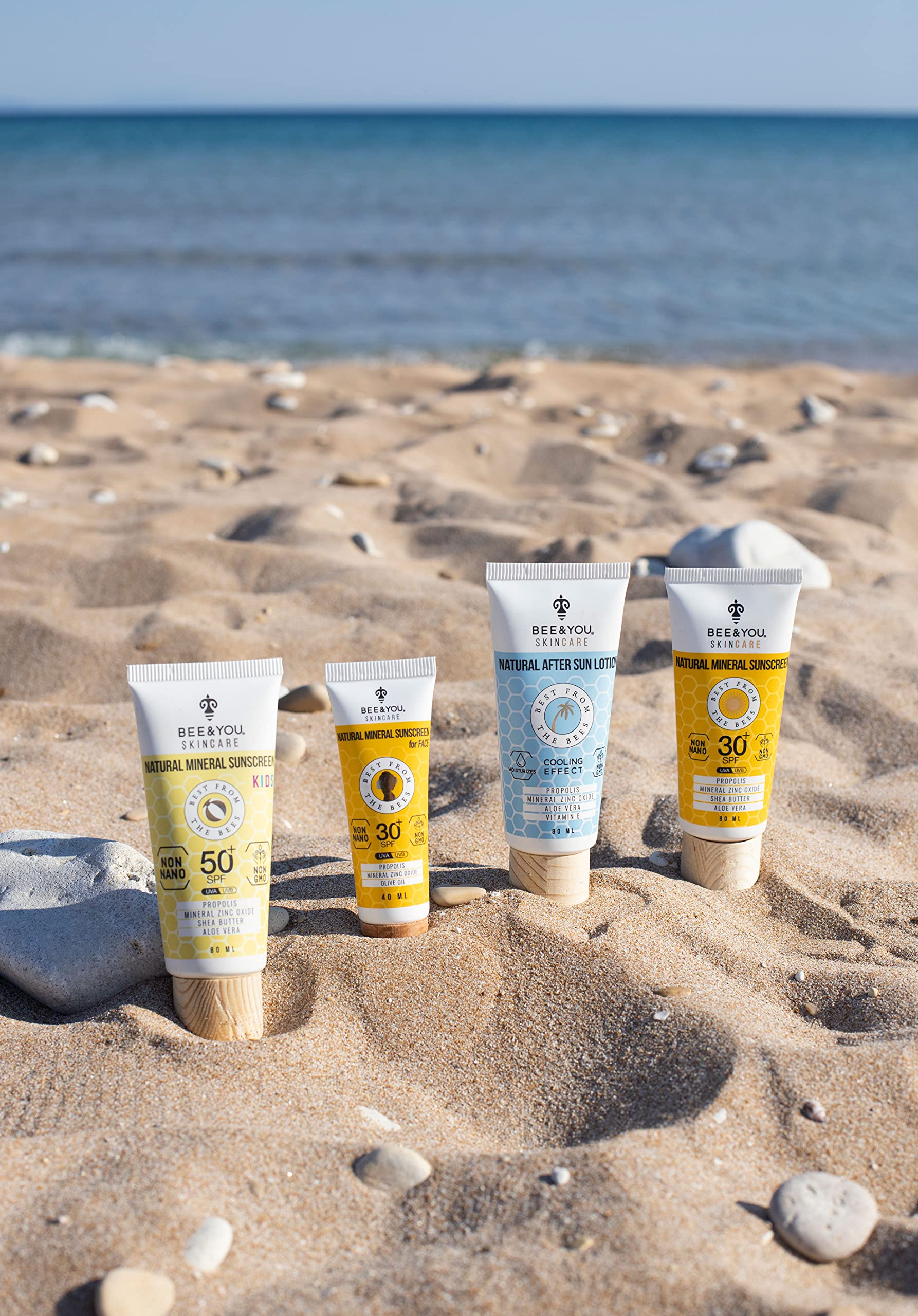 Foto 5 | Protector Solar Bee & You Kids 100% Natural Spf 50 80 Ml - Venta Internacional.