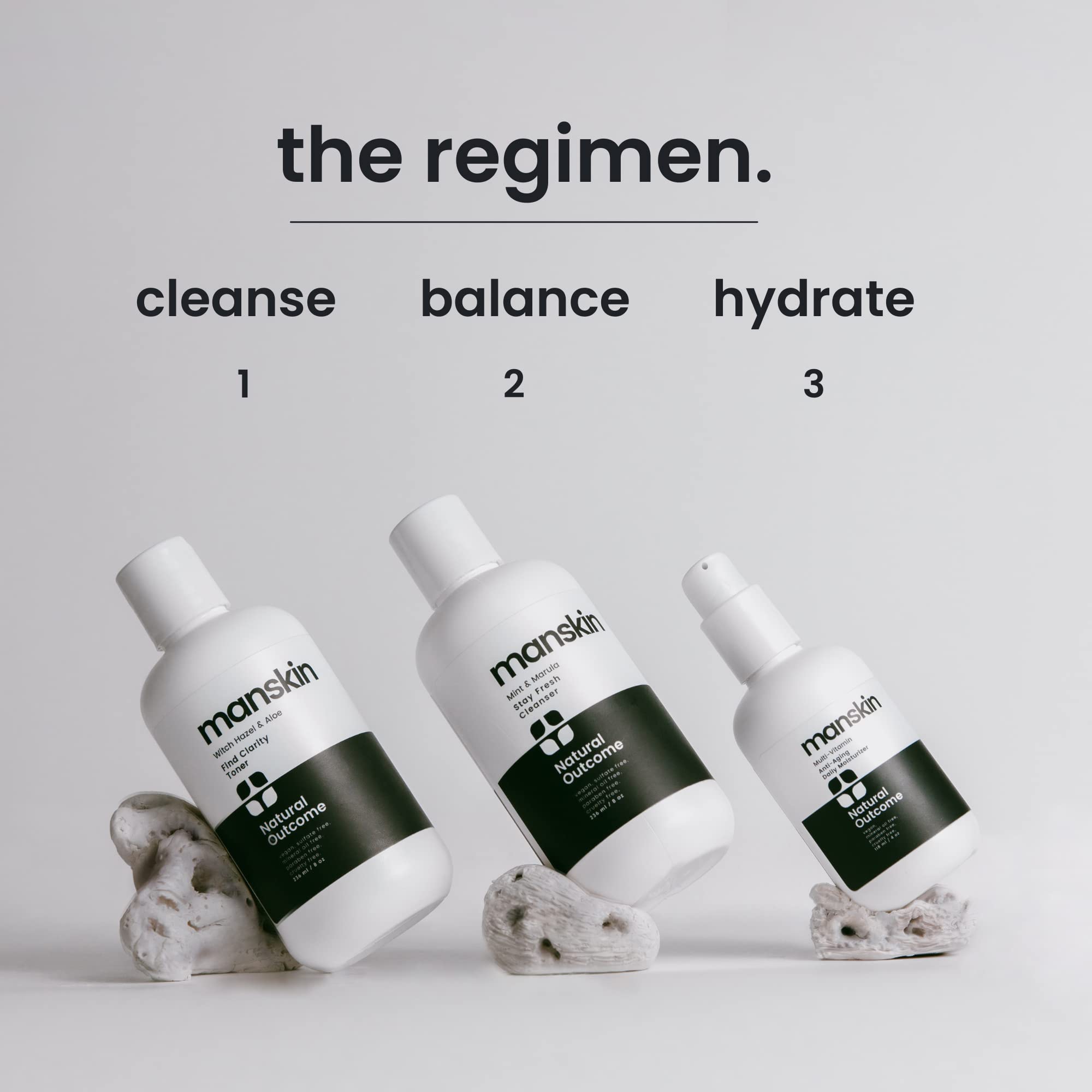 Foto 8 pulgar | Tónico Facial Natural Outcome Man Skin 240 Ml Con Hamamelis - Venta Internacional.