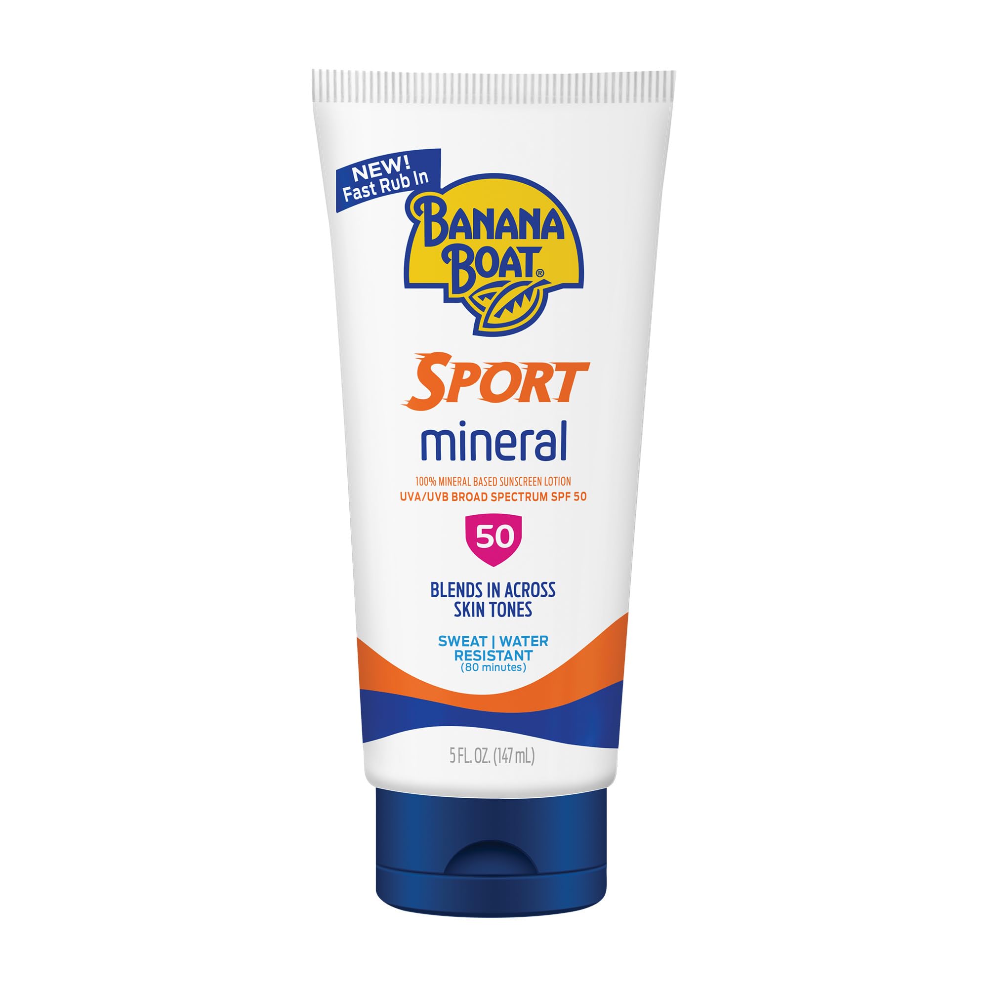 Loción De Protección Solar Banana Boat Sport Mineral Spf 50 150 Ml - Venta Internacional.
