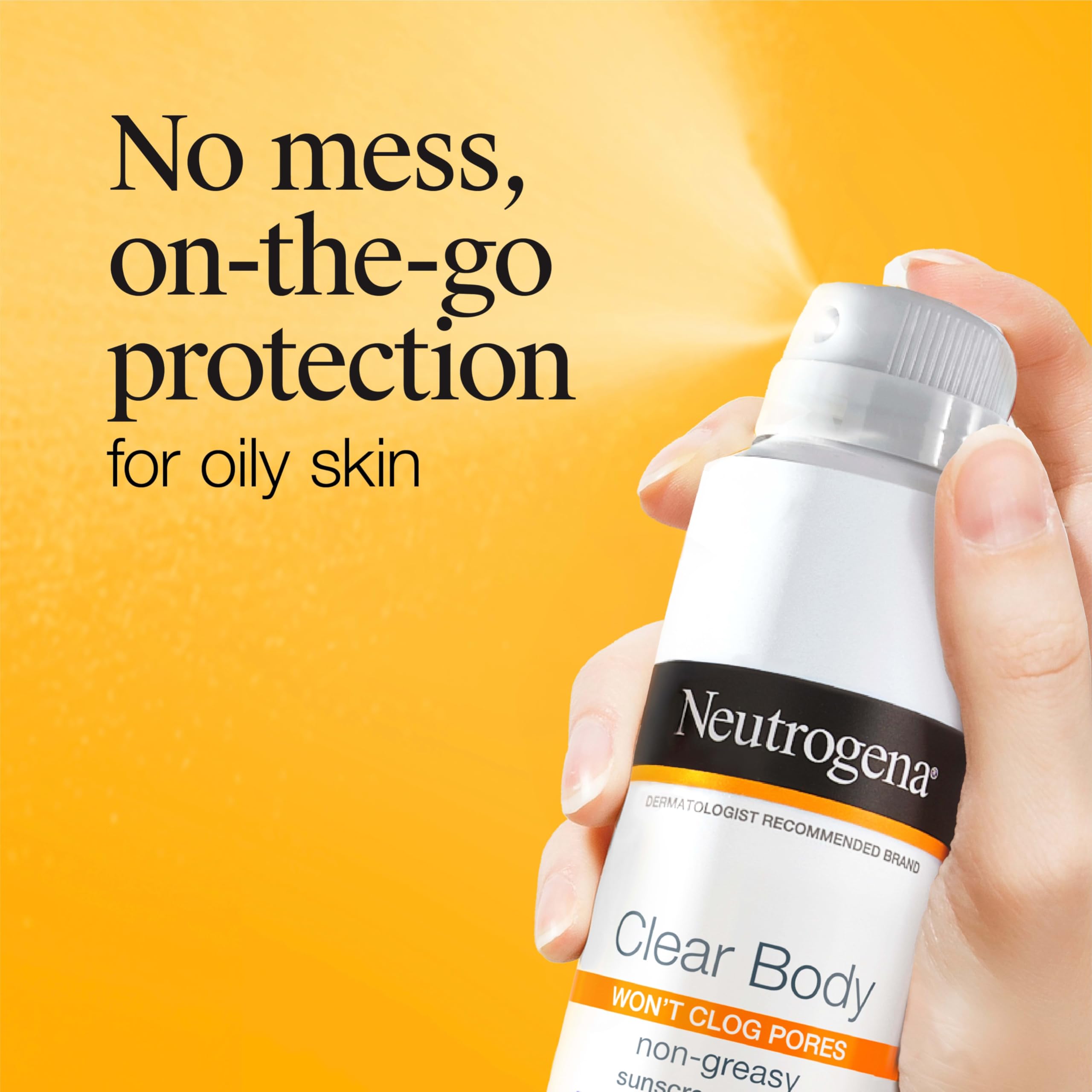 Foto 4 pulgar | Protector Solar En Aerosol Neutrogena Clear Body Spf 50 150 Ml - Venta Internacional.