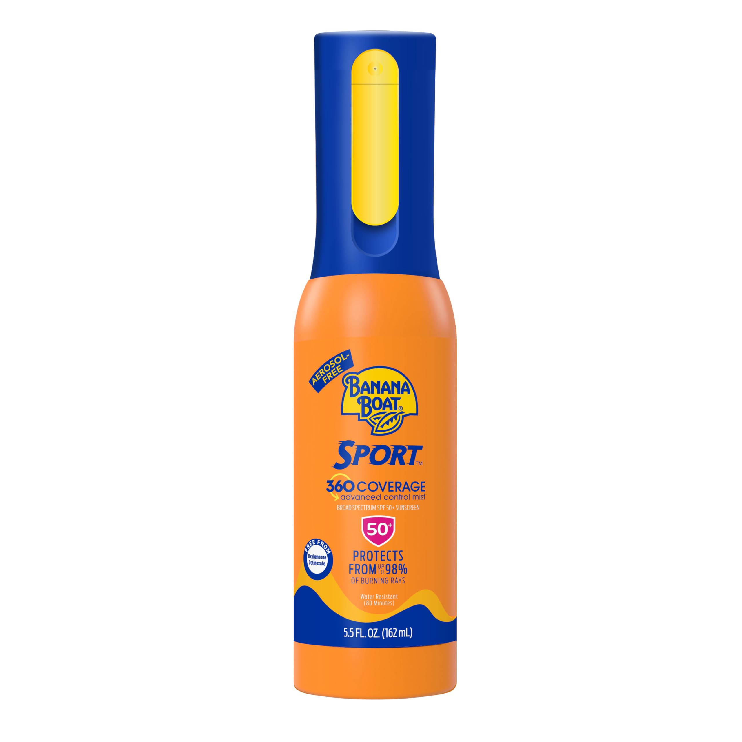 Protector Solar En Aerosol Banana Boat Sport 360 Coverage Spf 50 160 Ml - Venta Internacional.