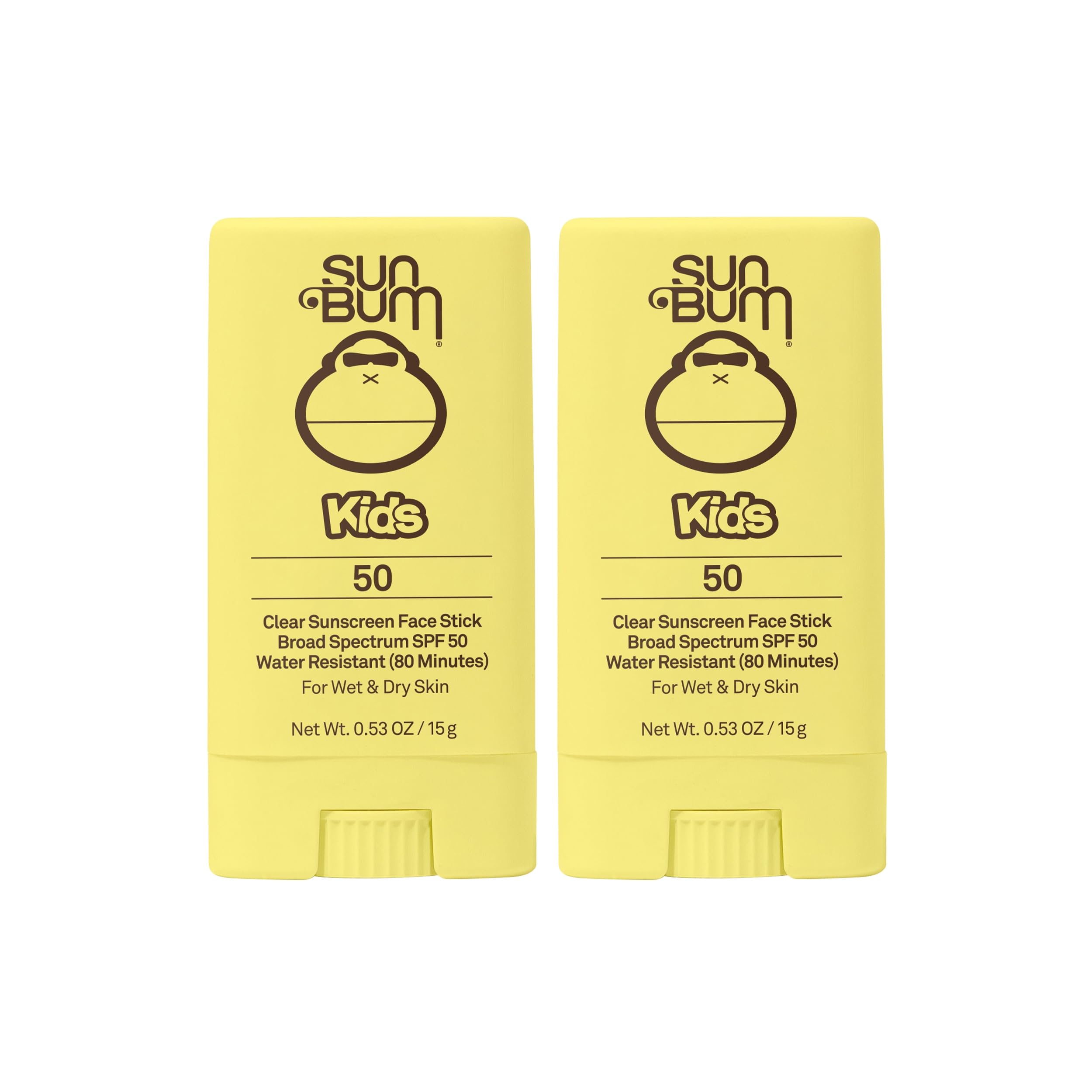 Protector Solar En Barra Facial Sun Bum Kids Spf 50 15 Ml (paquete De 2) - Venta Internacional.