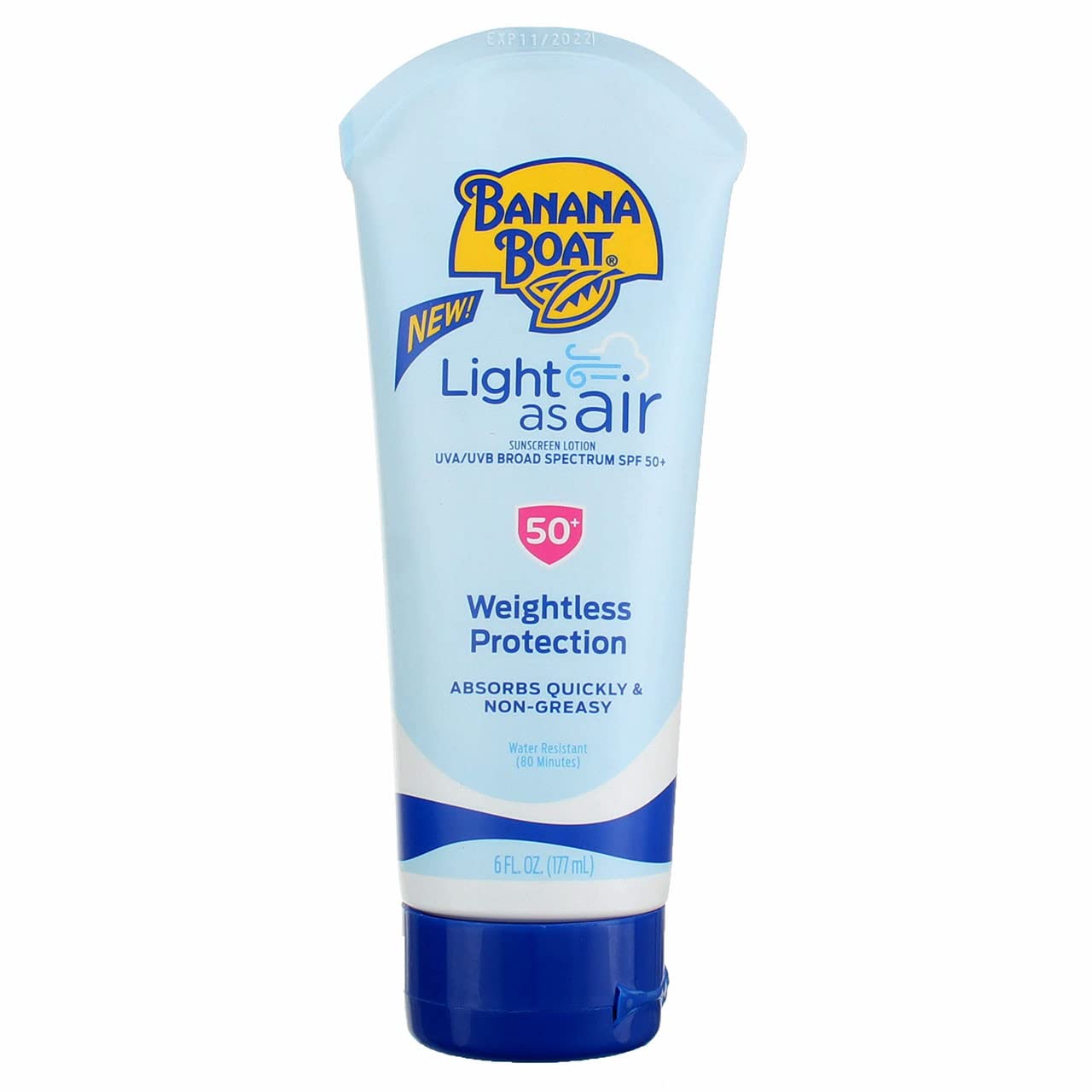 Foto 1 | Loción De Protección Solar Banana Boat Light As Air Spf 50+ 177 Ml X3 - Venta Internacional.