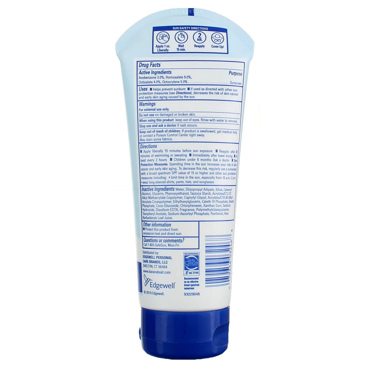 Foto 3 | Loción De Protección Solar Banana Boat Light As Air Spf 50+ 177 Ml X3 - Venta Internacional.