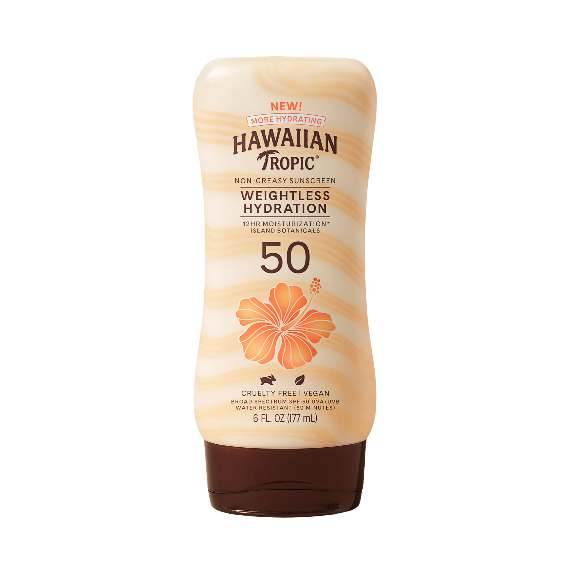Foto 2 pulgar | Protector Solar Hawaiian Tropic Weightless Hydration Spf 50 177 Ml - Venta Internacional.