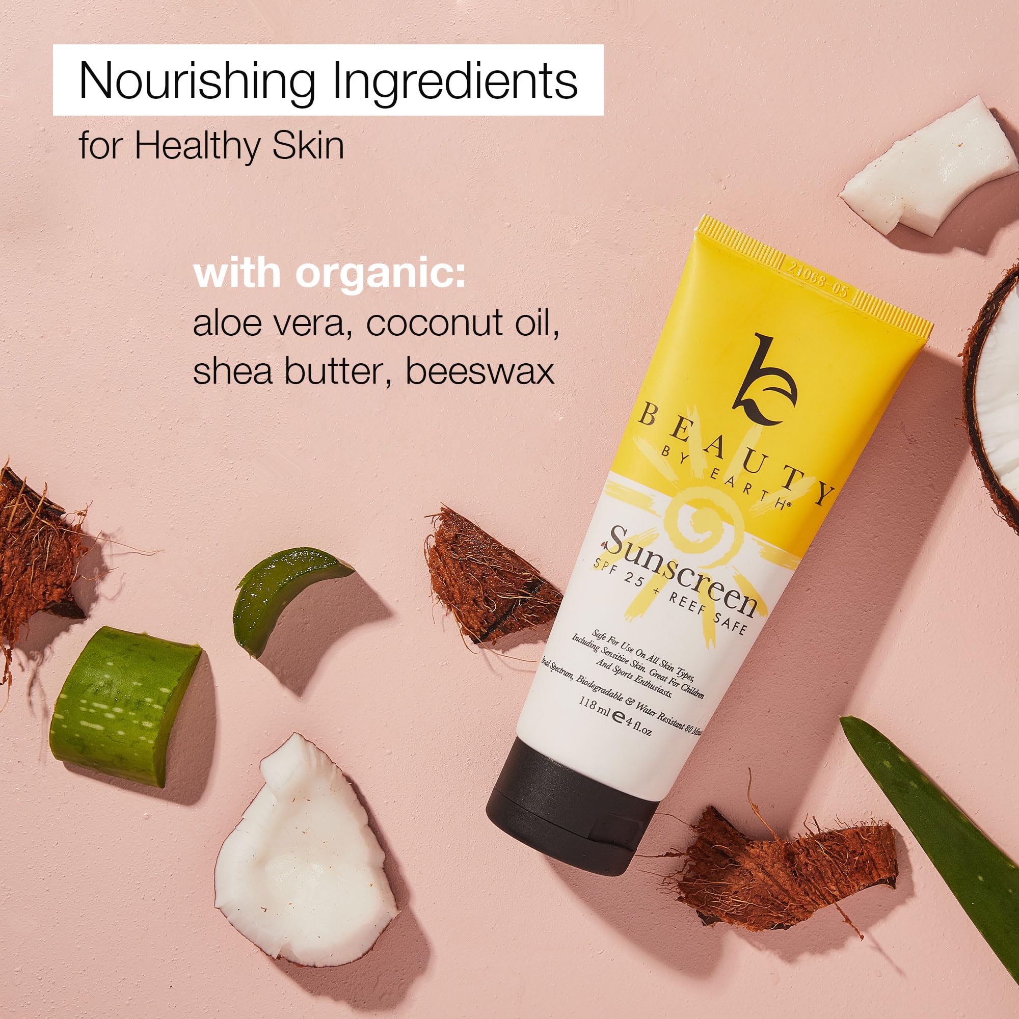 Foto 6 pulgar | Protector Solar Beauty By Earth Mineral Spf 25 80 Ml - Venta Internacional.