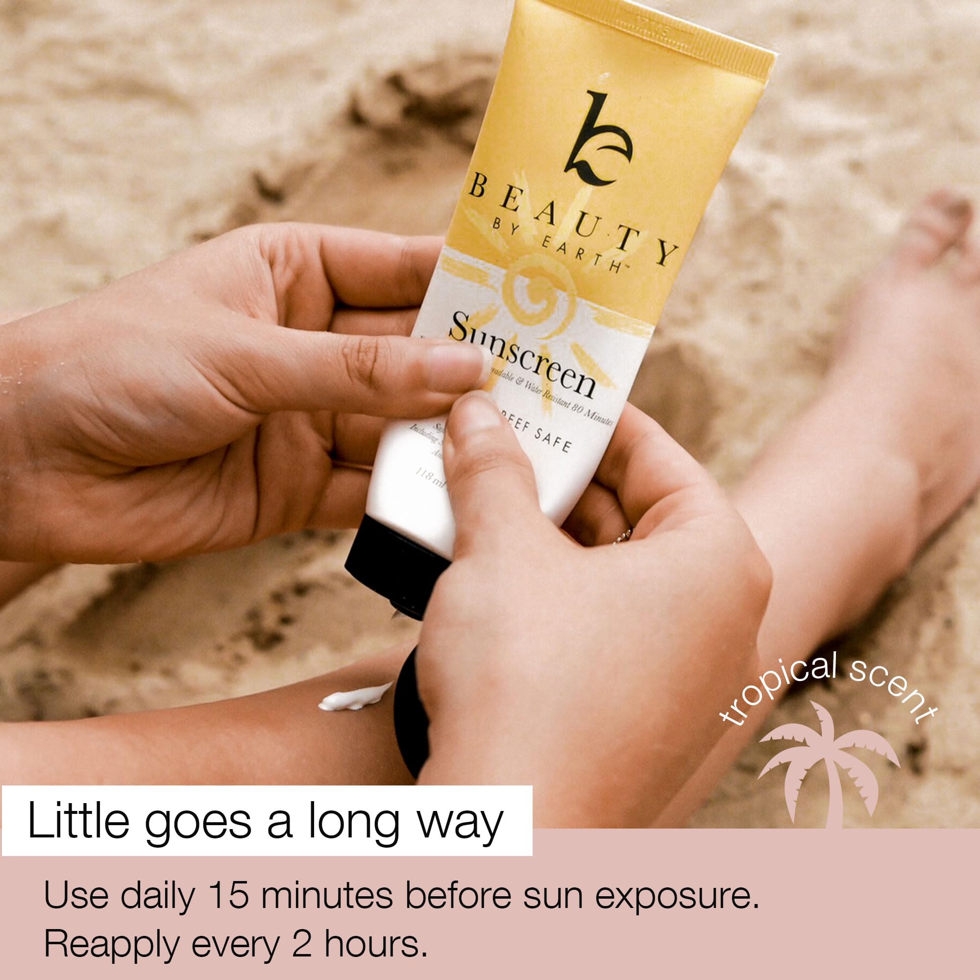 Foto 8 pulgar | Protector Solar Beauty By Earth Mineral Spf 25 80 Ml - Venta Internacional.