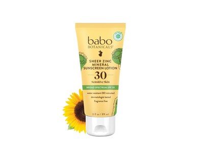 Foto 1 | Loción De Protección Solar Babo Botanicals Zinc Spf 30 90 Ml Sin Fragancia - Venta Internacional.