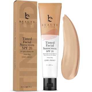 Foto 1 | Protector Solar Con Color Beauty By Earth Spf 20 Para Rostro (beige Claro) - Venta Internacional.