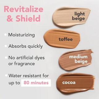 Foto 2 | Protector Solar Con Color Beauty By Earth Spf 20 Para Rostro (beige Claro) - Venta Internacional.