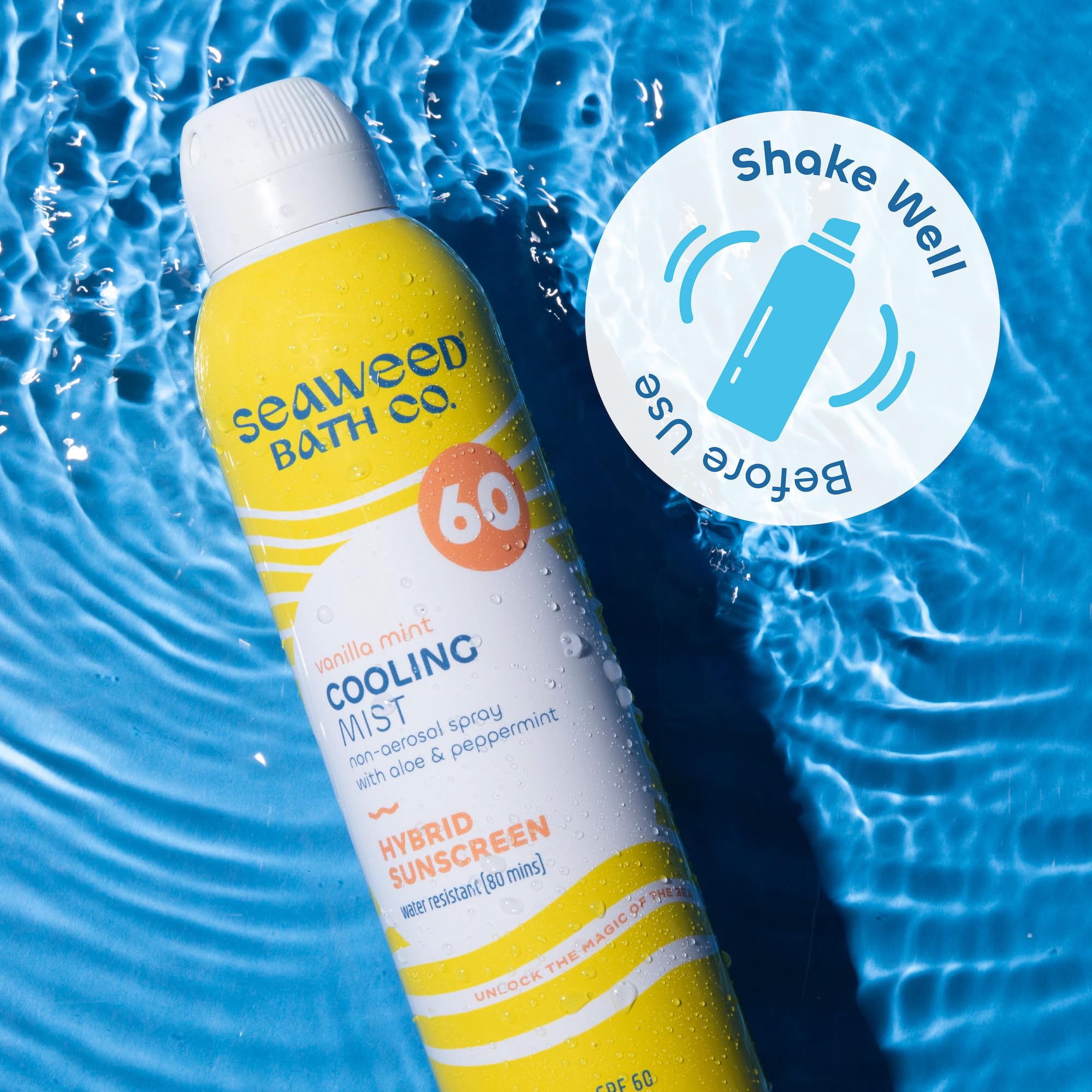 Foto 5 | Spray De Protección Solar Seaweed Bath Co. Bruma Refrescante Spf 60 180 Ml - Venta Internacional.