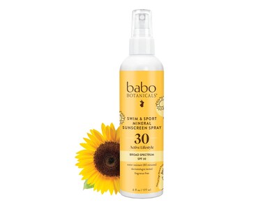 Foto 1 | Protector Solar En Aerosol Babo Botanicals Swim & Sport Spf 30 - Venta Internacional.