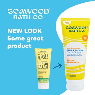 Foto 2 | Crema De Protección Solar Seaweed Bath Co. Sheer Protect Spf 30 100 Ml - Venta Internacional.