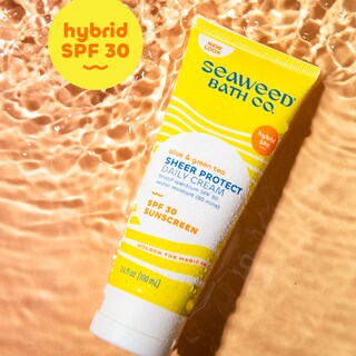 Foto 7 | Crema De Protección Solar Seaweed Bath Co. Sheer Protect Spf 30 100 Ml - Venta Internacional.