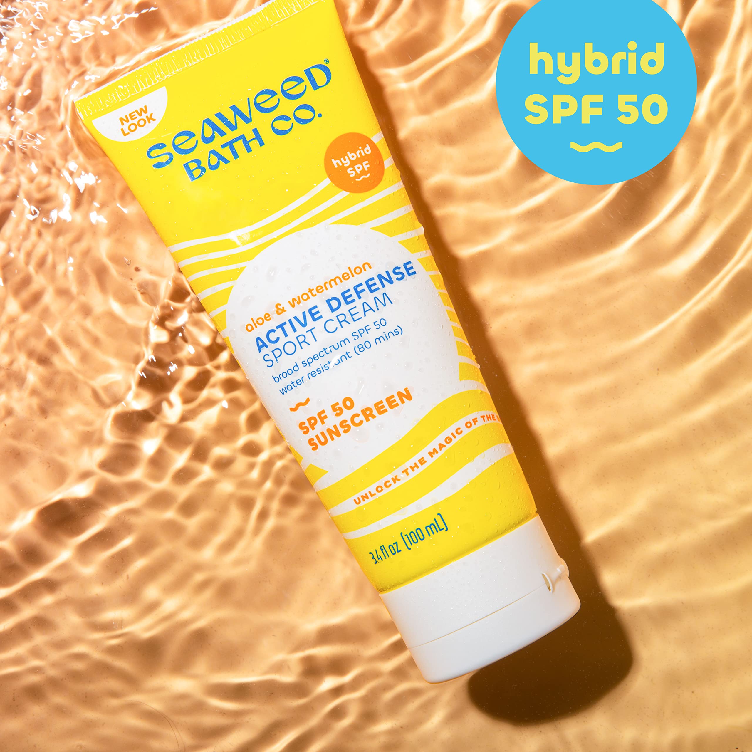 Foto 7 | Protector Solar Seaweed Bath Co. Active Defense Spf 50  100 Ml - Venta Internacional.