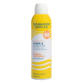 Foto 1 | Spray De Protección Solar Seaweed Bath Co. Sheer Mineral Spf 50 180 Ml - Venta Internacional.