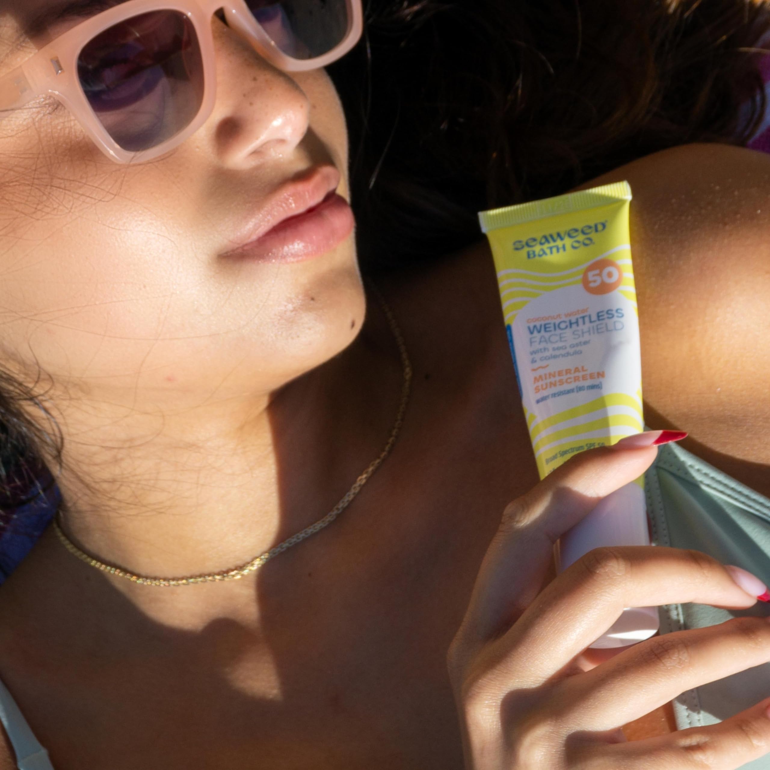 Foto 6 pulgar | Sérum Facial Protector Solar Seaweed Bath Co. Sin Peso  Spf 50 - Venta Internacional.