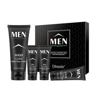 Foto 1 | Set Hidratante Facial Para Hombre Huoguo Refreshing & Greasy - Venta Internacional.