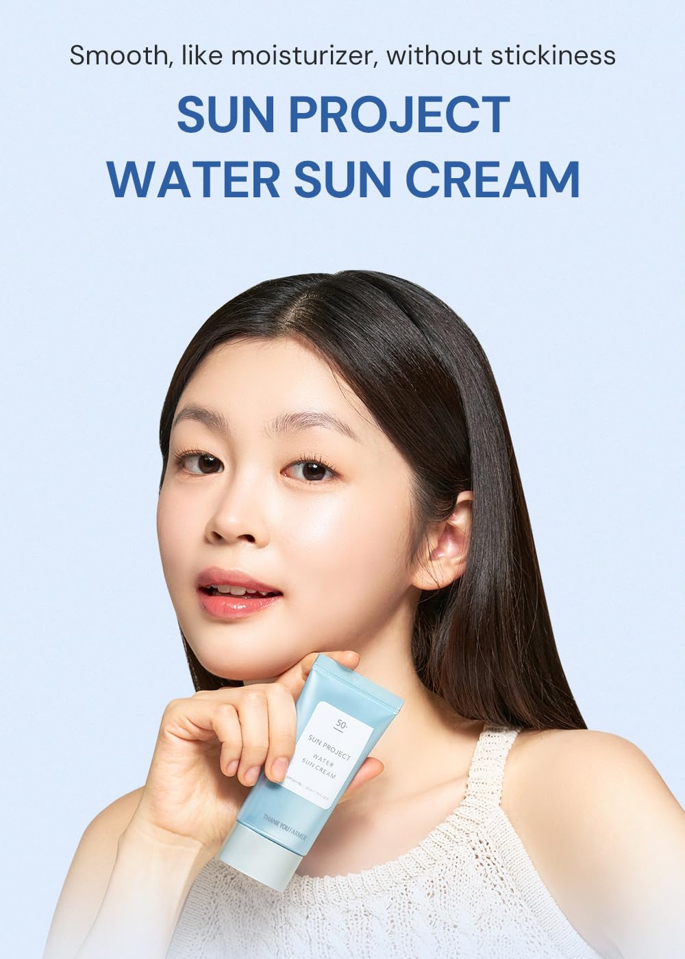 Foto 3 pulgar | Crema Solar Thankyou Farmer Sun Project Water 50 Ml Spf50+ Pa+++ - Venta Internacional.