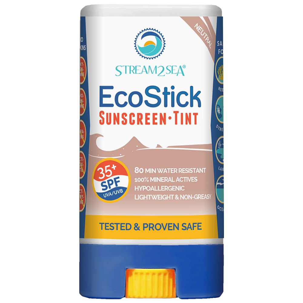 Protector Solar En Barra Stream2sea Ecostick Spf 35 15 Ml - Venta Internacional.