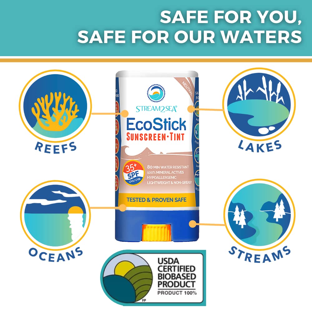 Foto 7 | Protector Solar En Barra Stream2sea Ecostick Spf 35 15 Ml - Venta Internacional.
