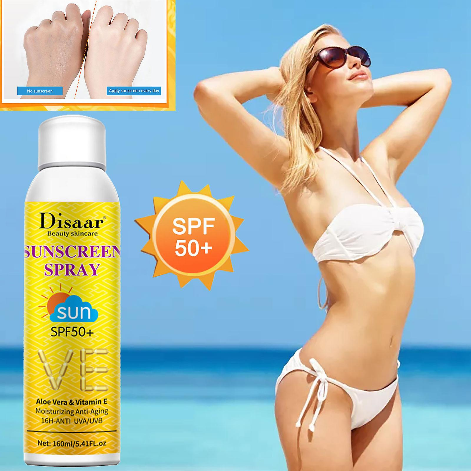 Foto 3 pulgar | Protector Solar Huoguo Spf50+ Anti-sudor Blanqueador 160ml - Venta Internacional.