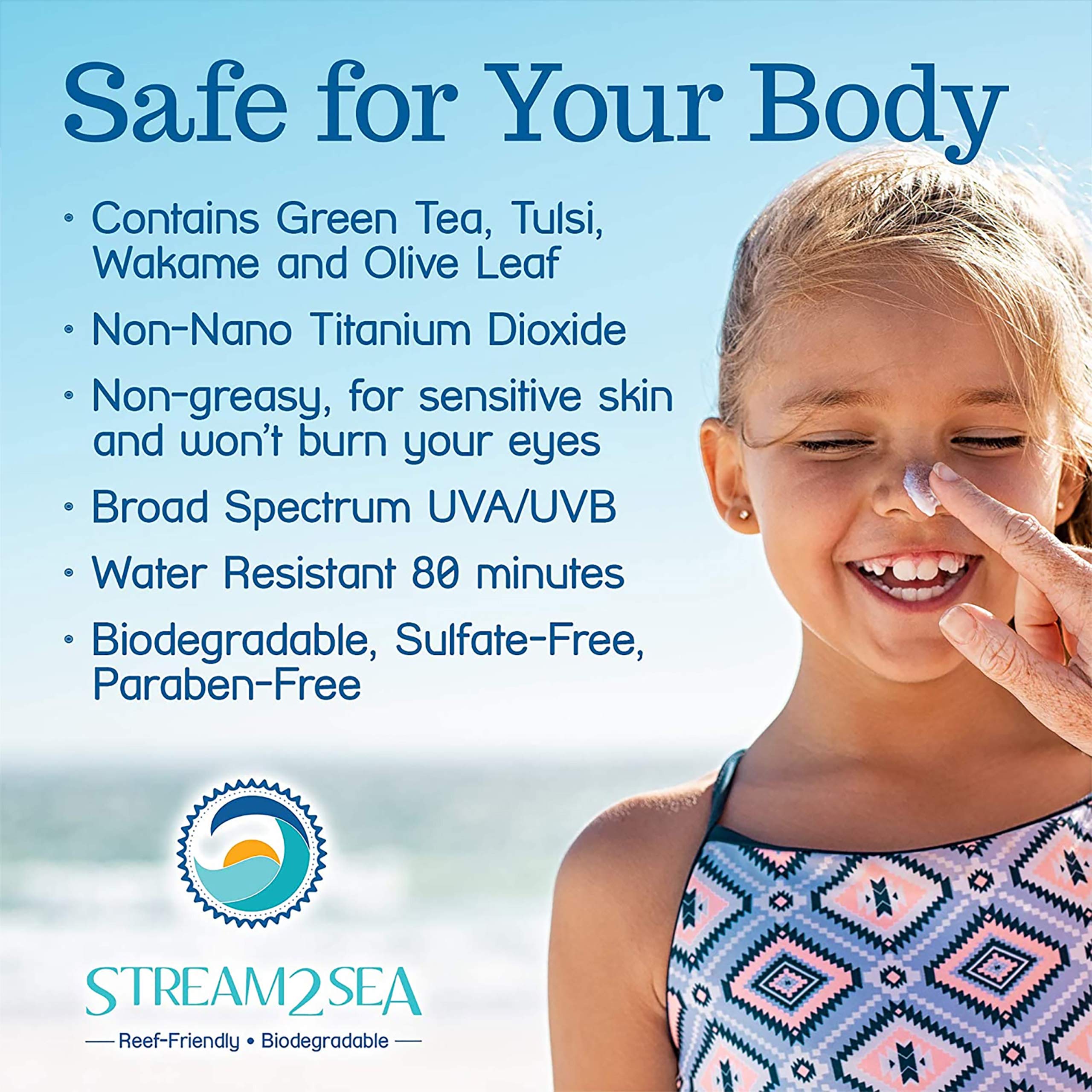 Foto 3 pulgar | Protector Solar Stream 2 Sea Spf 30 Mineral 90 Ml Biodegradable - Venta Internacional.