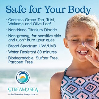 Foto 2 | Protector Solar Stream 2 Sea Spf 30 Mineral 90 Ml Biodegradable - Venta Internacional.