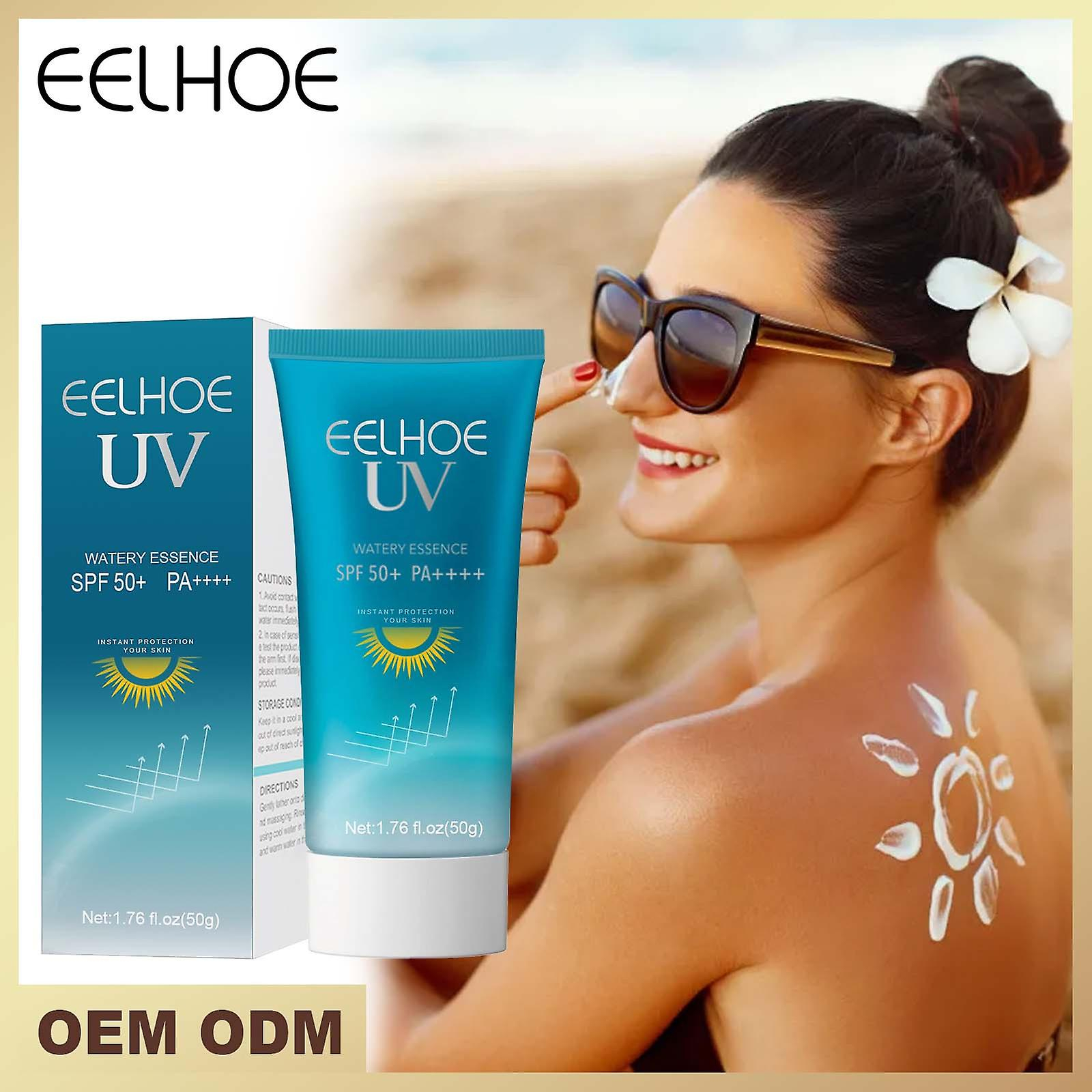 Foto 4 | Crema Solar Blanqueadora Facial Huoguo Spf 50 - Venta Internacional.