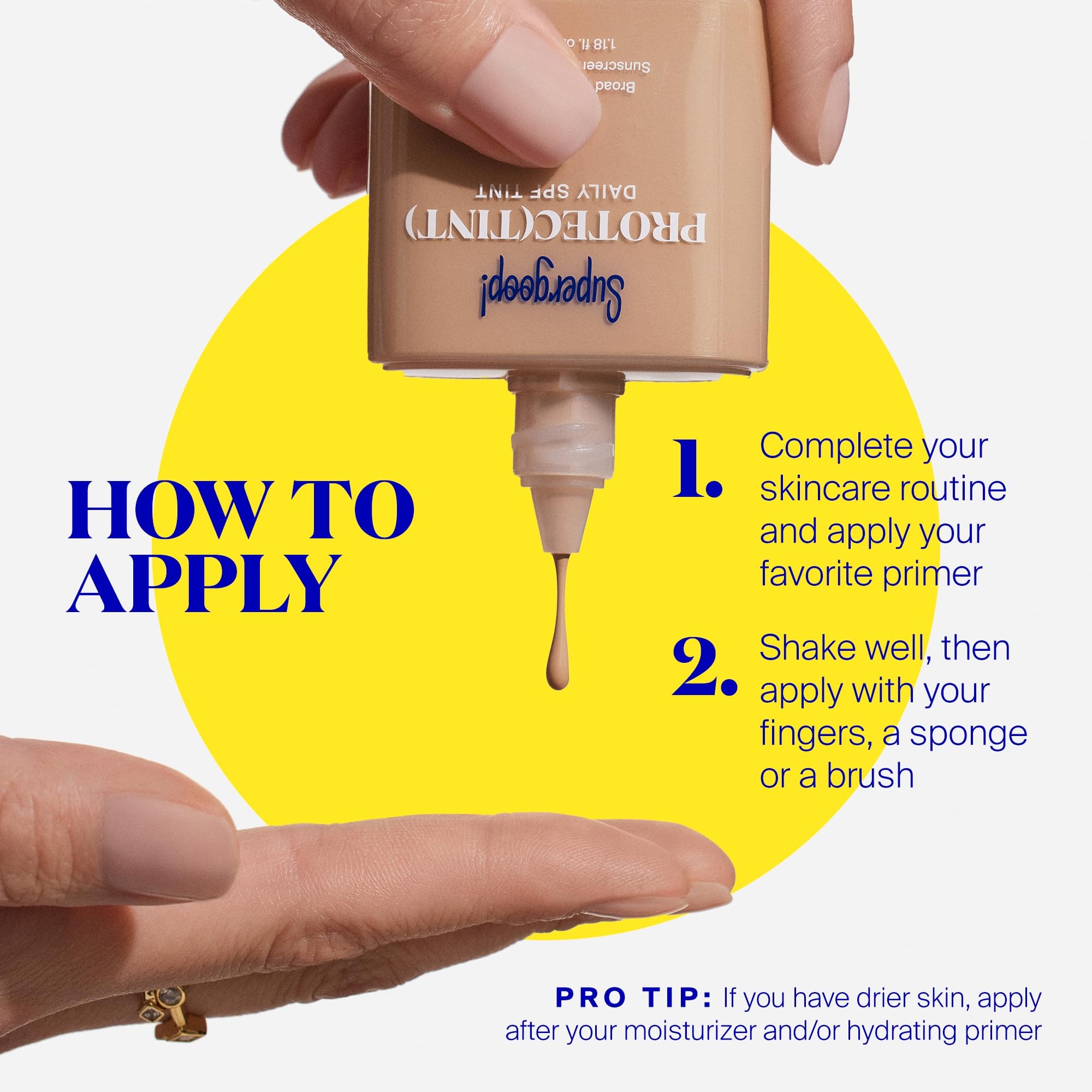Foto 7 | Tinte Para La Piel Supergoop! Protec (tinte) Daily Spf 50 Light 26 W - Venta Internacional.