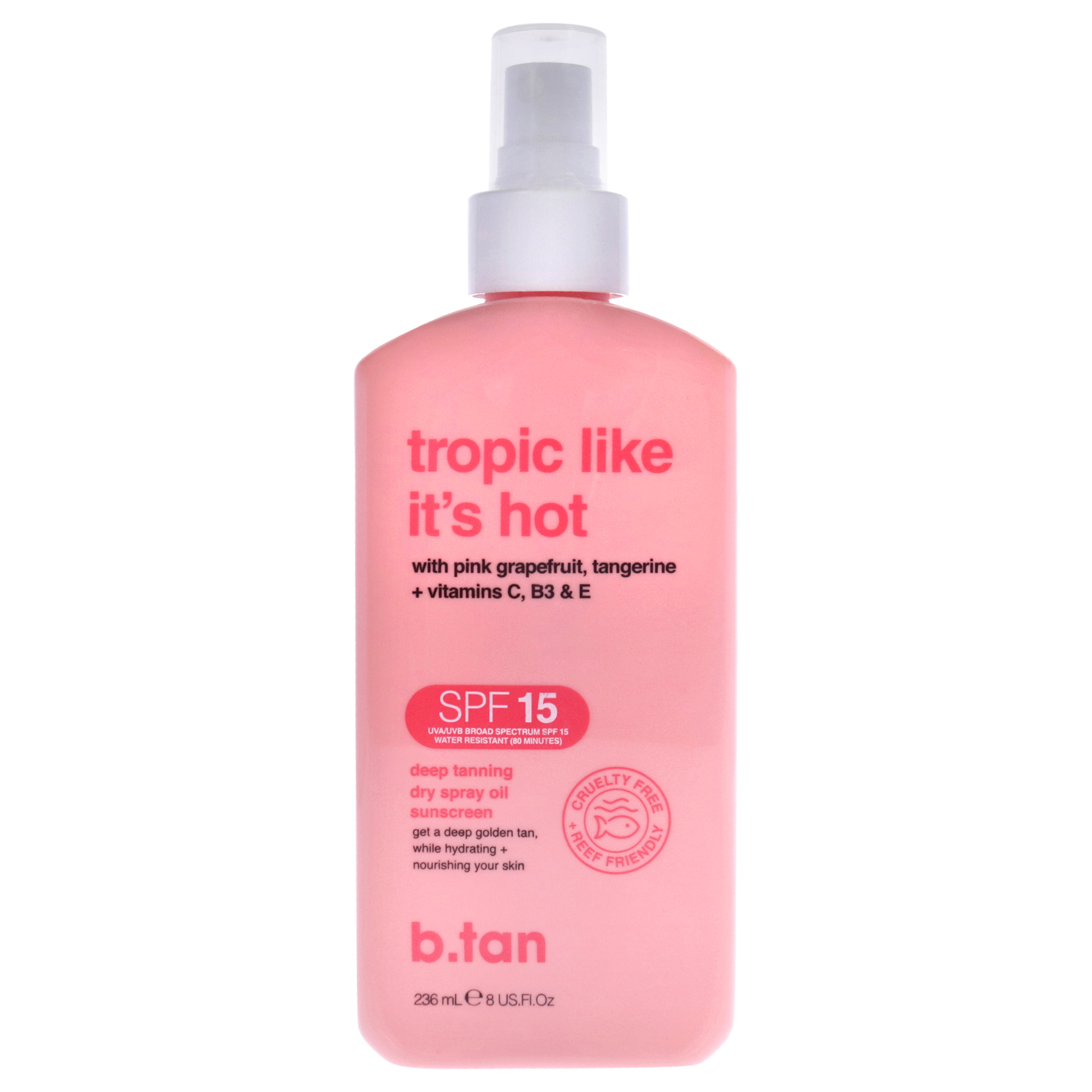Protector Solar B.tan Tropic Like Its Hot Spf 15 240 Ml Unisex - Venta Internacional.