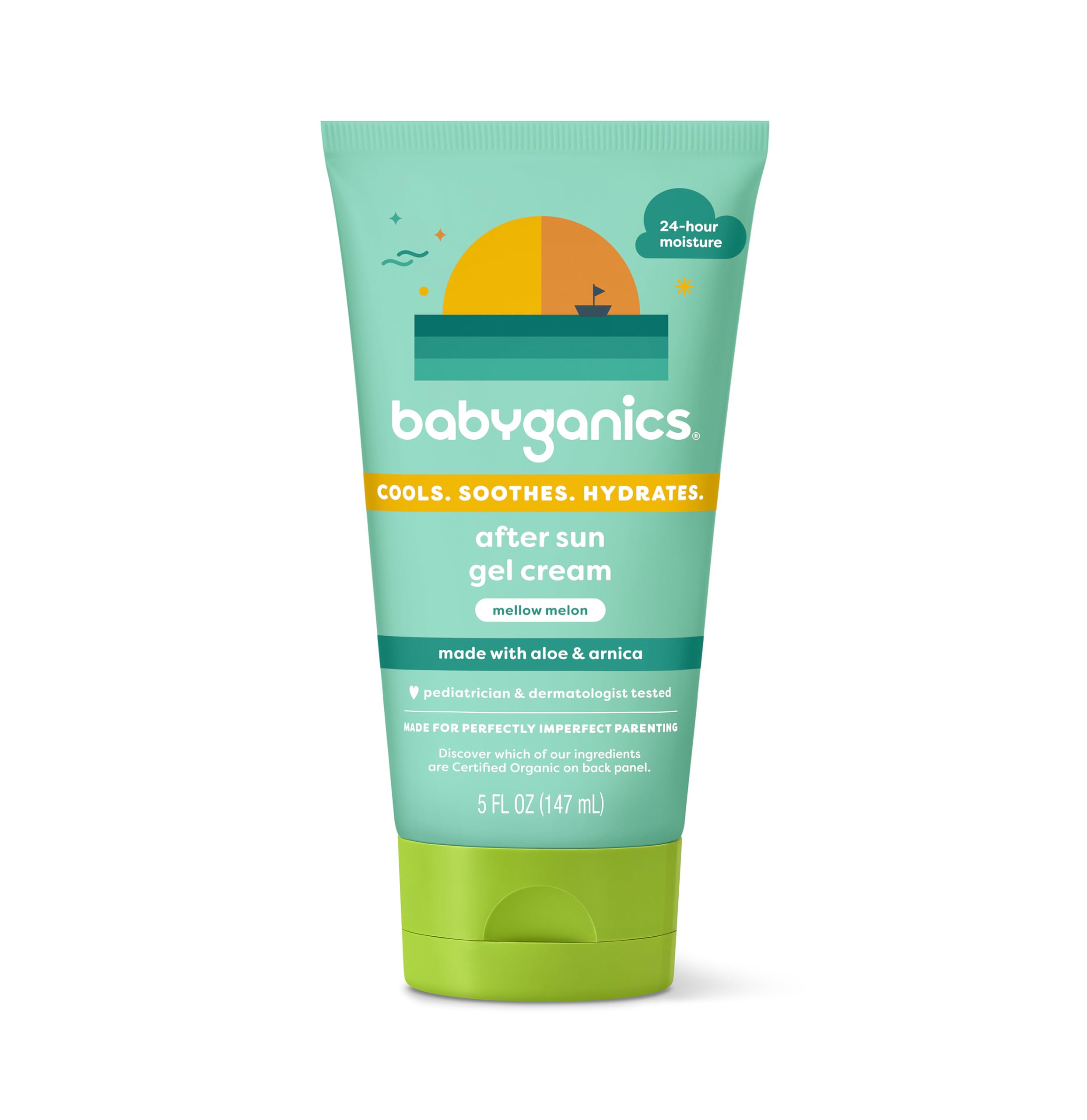 Crema En Gel Para Después Del Sol Babyganics Mellow Melon 150 Ml - Venta Internacional.