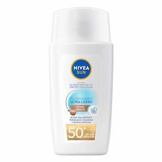 Foto 2 | Nivea Protector Solar Facial Fluido Color Medio 40ml