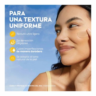 Foto 3 | Nivea Protector Solar Facial Fluido Color Medio 40ml