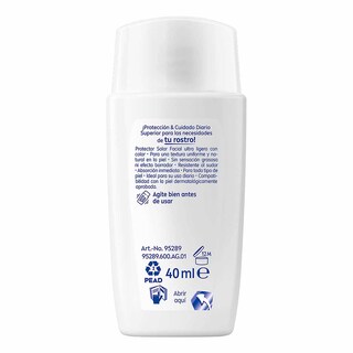 Foto 7 | Nivea Protector Solar Facial Fluido Color Medio 40ml