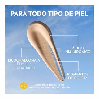 Foto 5 | Nivea Protector Solar Facial Fluido Color Claro 40ml