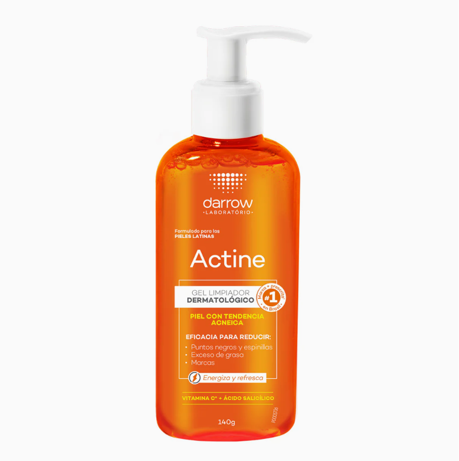 Foto 3 pulgar | Kit Anti Acne Granos Y Espinillas: Darrow Actine Gel Limpiador Y Barra Para Piel Grasa Y Acneica 2 Piezas