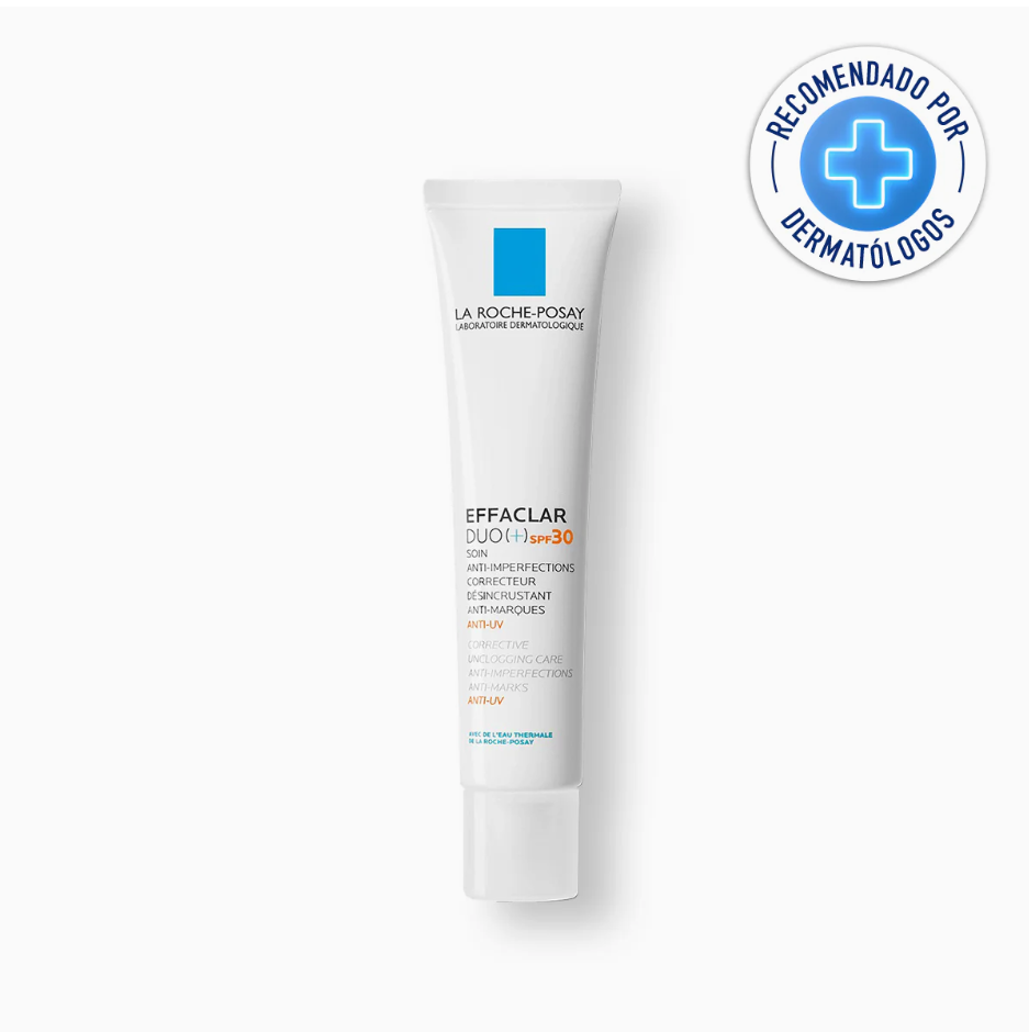 La Roche Posay Effaclar Duo+ Fps30 Corrector Anti-imperfecciones Con Protector Solar Para Piel Grasa Y Acné 40ml