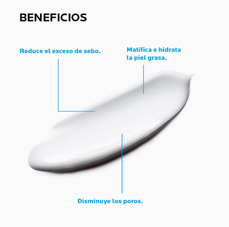 Foto 5 pulgar | La Roche Posay Effaclar Mat Hidratante Facial Matificante Piel Grasa Con Poros Visibles 40ml