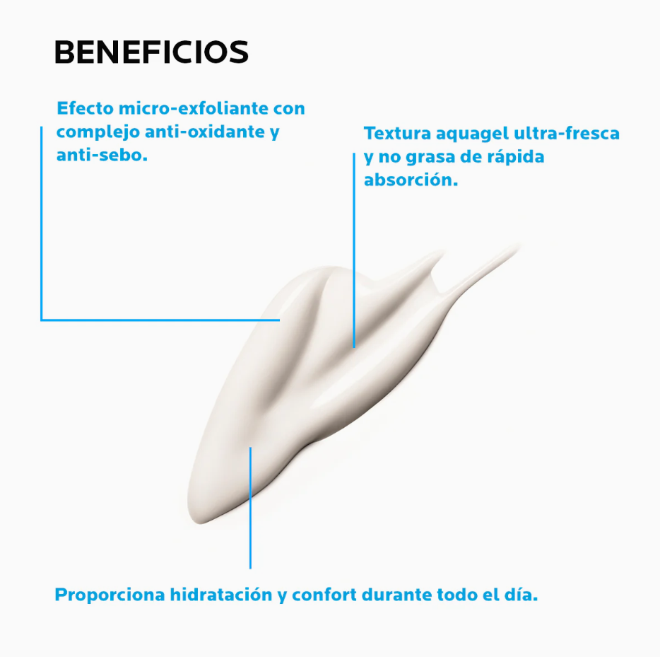 Foto 5 pulgar | La Roche Posay Effaclar K+ Tratamiento Facial 40ml Anti-imperfecciones Para Piel Grasa Con Poros Obstruidos