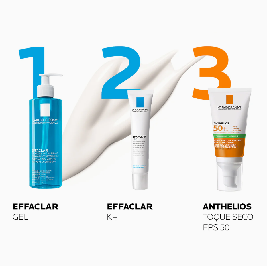Foto 6 pulgar | La Roche Posay Effaclar K+ Tratamiento Facial 40ml Anti-imperfecciones Para Piel Grasa Con Poros Obstruidos