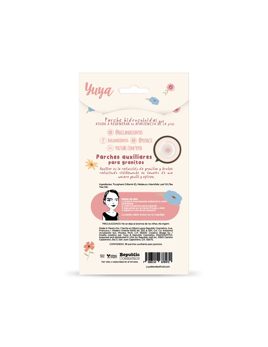 Foto 4 pulgar | 36 Parches Auxiliares para Granitos Día/Noche  + Termo de Agua de Regalo Güish