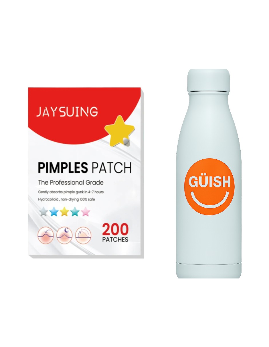 Foto 2 pulgar | Parches Estrella Anti Acne Face Patch + Gratis Termo Güish De Regalo