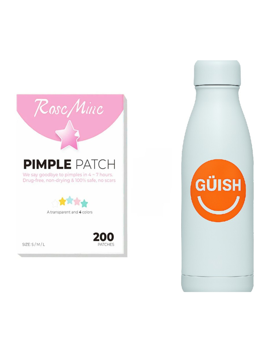 Foto 2 pulgar | Parches Faciales Anti Acne + Termo Güish