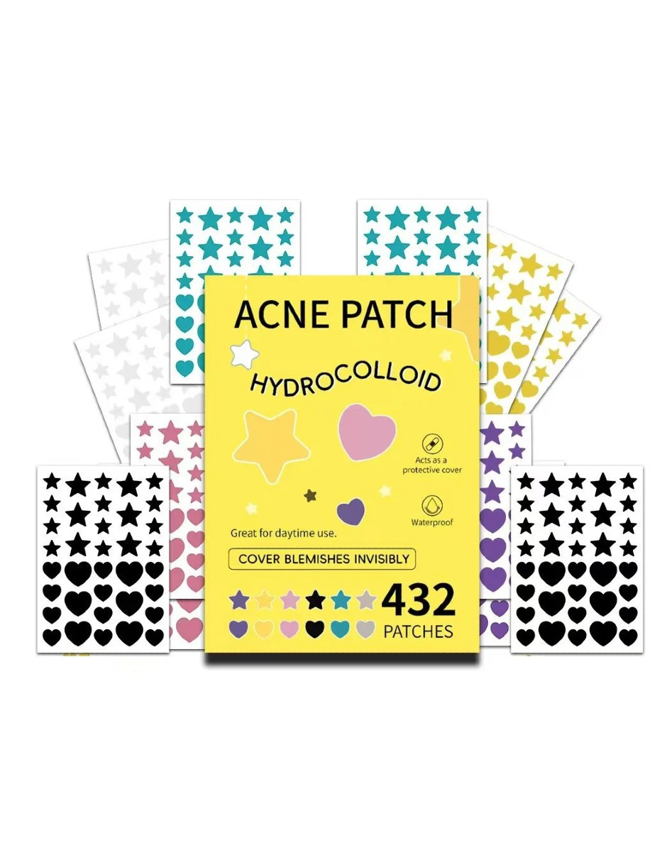 Foto 4 pulgar | Parches Estrella Star Anti Acne + Termo Güish